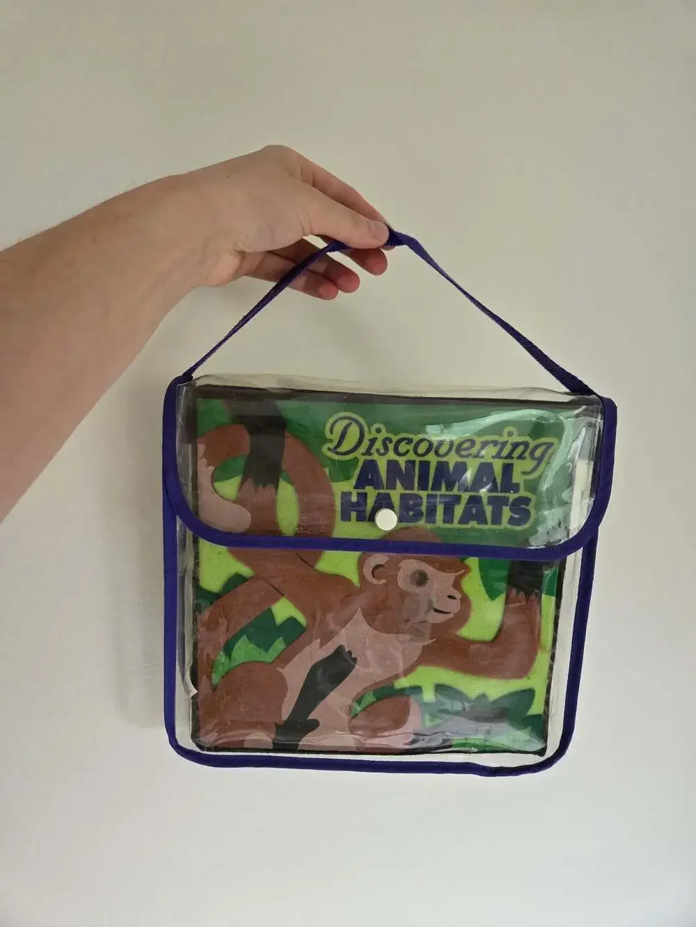 Discovering Animal Habitats Felt Interactive Learning Book